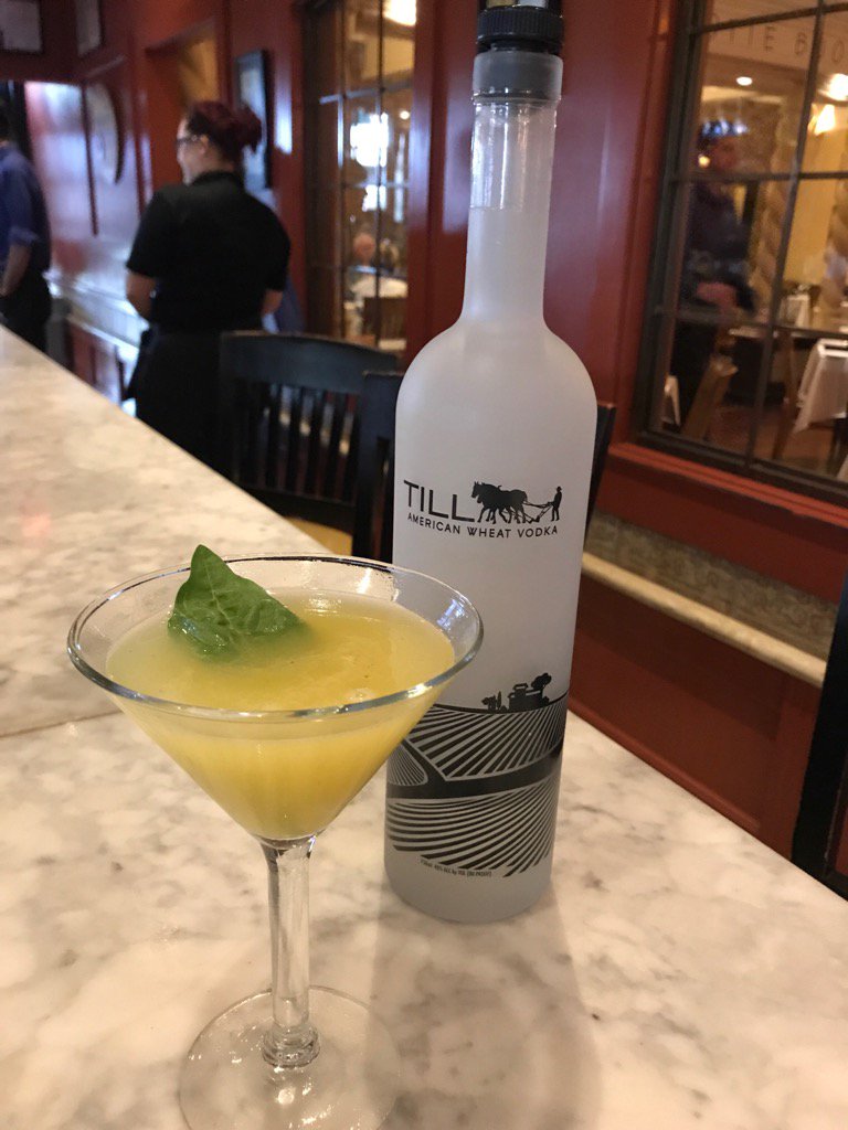 Spicy mango martini so good <a href="/TillVodka/">TILL Vodka</a> #pridedistilled