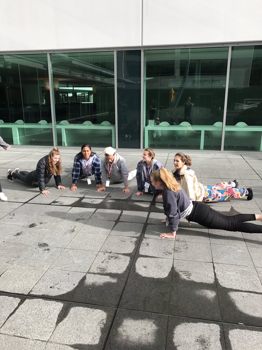 Team Air NZ out on a break #EIA2017