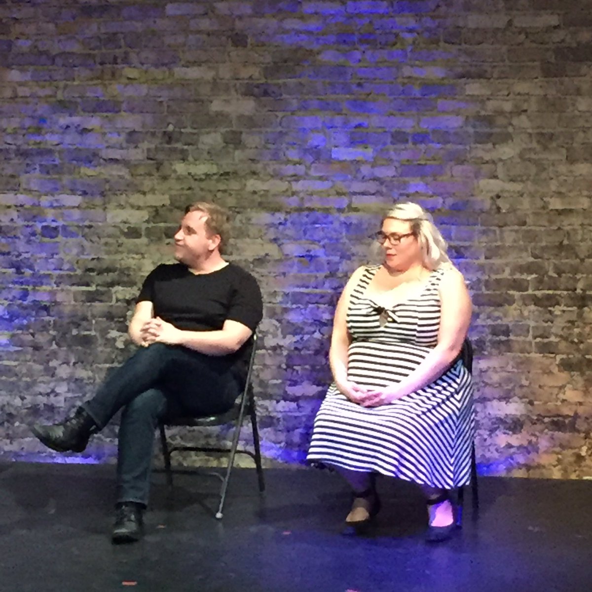 jacobjanaereyes's tweet photo. @AgencyTheater @akliner "Are you one of my 3 friends?" @QuickSendTacos "Maybe..." #FuckKyle #NoShame #shamelesssaturday https://t.co/Arfl4XZAqA