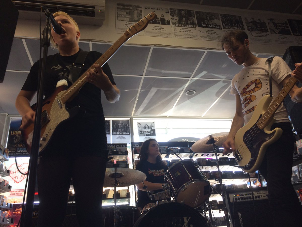 Amazing set in progress by Cable Ties such a killer live band!
#cableties #instore #sonicsherpa #ozrockrules