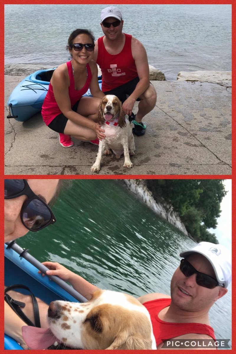 DMyke26_2's tweet photo. Celebrating Canada Day 🇨🇦 Kayaking #150Playlist @ParticipACTION https://t.co/ozpDFXQoH5