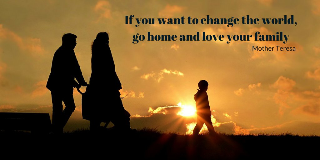 DefiningDadhood's tweet photo. 🔥 // RT @FatherInstructs: If you want to change the world, go home and love your family.
#Fatherhood #Family https://t.co/r2f49vYIjS