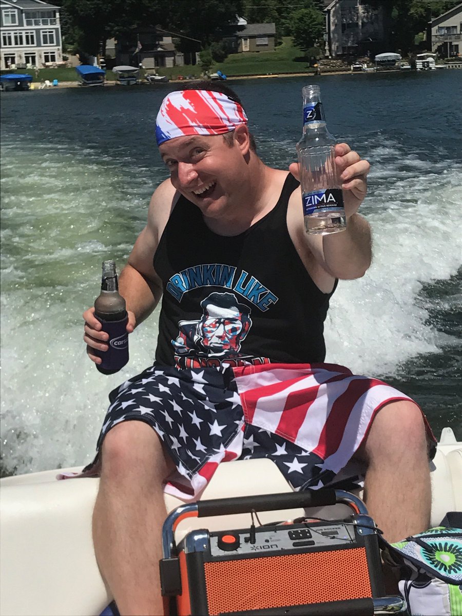 blackm37's tweet photo. Celebrating America the only way we know how. @MillerCoors 📷: DT
#merica #ZIMA #zimaisback https://t.co/vvjBdmbTSS