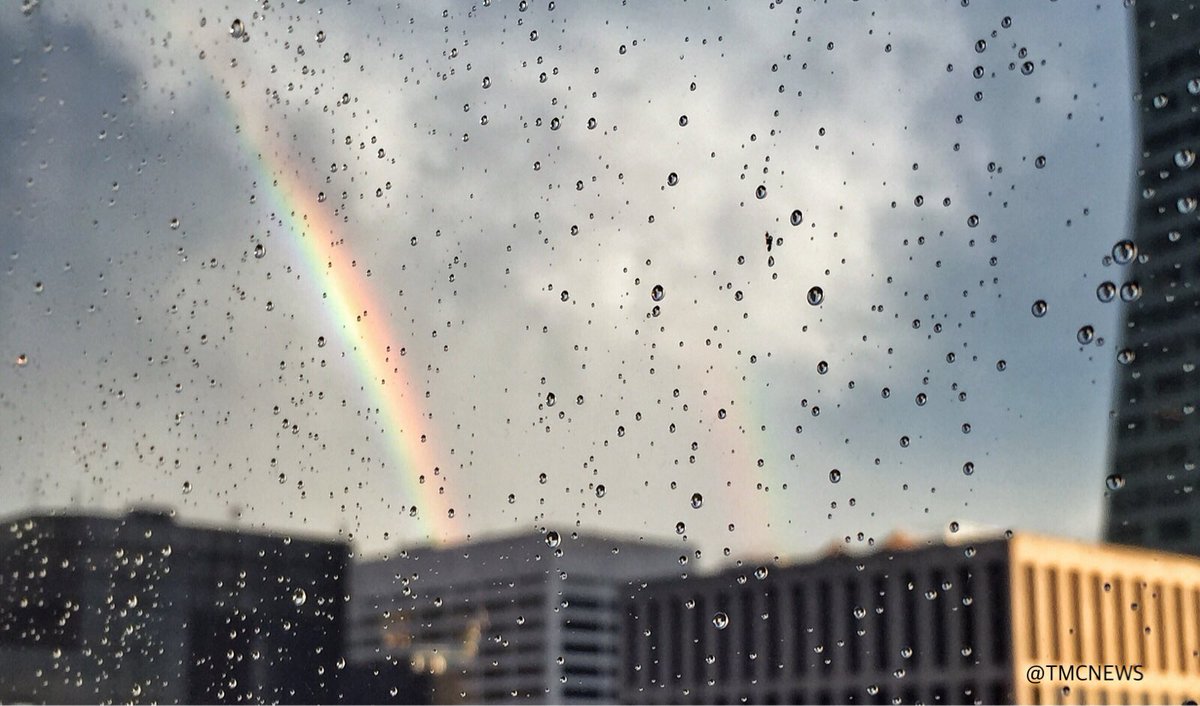 TMCNEWS's tweet photo. Rainbow over Manhattan today after a short rain blew through.
Shot from the @HyattCentricTSQ
#rainbow #DoubleRainbow #OnAssignmentNYC https://t.co/gVLuTBaDUH
