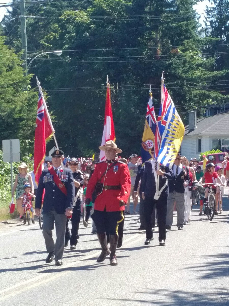 Shawnigan Lake Village celebrating Canada Day today!
#Canada150