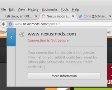 DoTheWombat's tweet image. @NexusSites Hey, you know your website is giving a ssl cert error? Login info is at risk. Pls fix so I can play Bruma :D #lettingyouknow