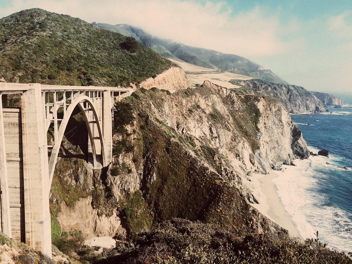 Driving down the California coast🌞