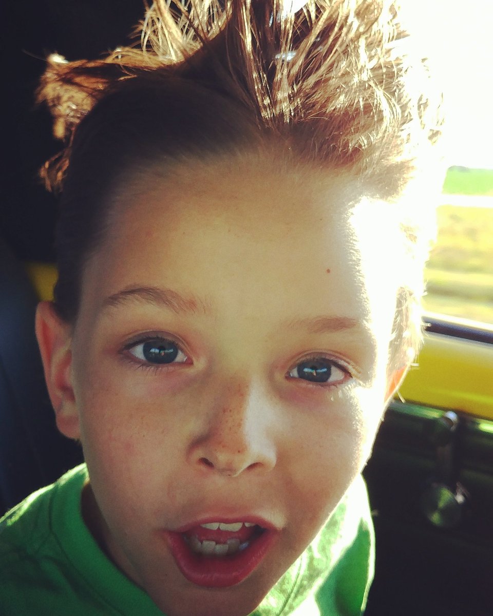 Starleeta's tweet photo. Love his crazy self #smithboy https://t.co/R79XfWVwX2
