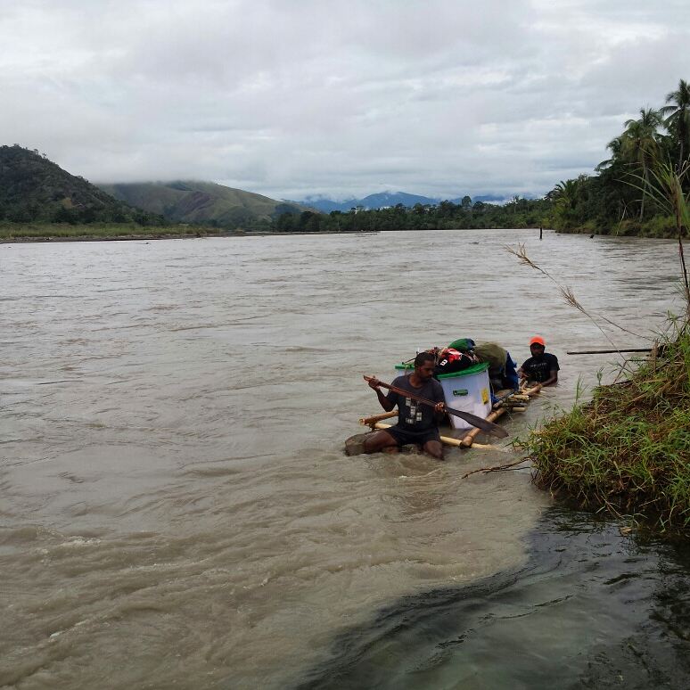 shanenawara's tweet photo. Ballot Boxes from Onga/Waffa Rural LLG, Markham District arrived this morning. #PNG #Election2017 #MarkhamRiver https://t.co/J629qsxHYc