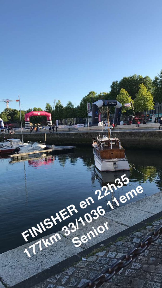 AlexandreB44's tweet photo. FINISHER des 177km en 22h35❗️33 eme /1036 partants et 11 eme Senior 

#Ultra #Golf #UltraMarrin #Trail https://t.co/ttV0BAqbbF