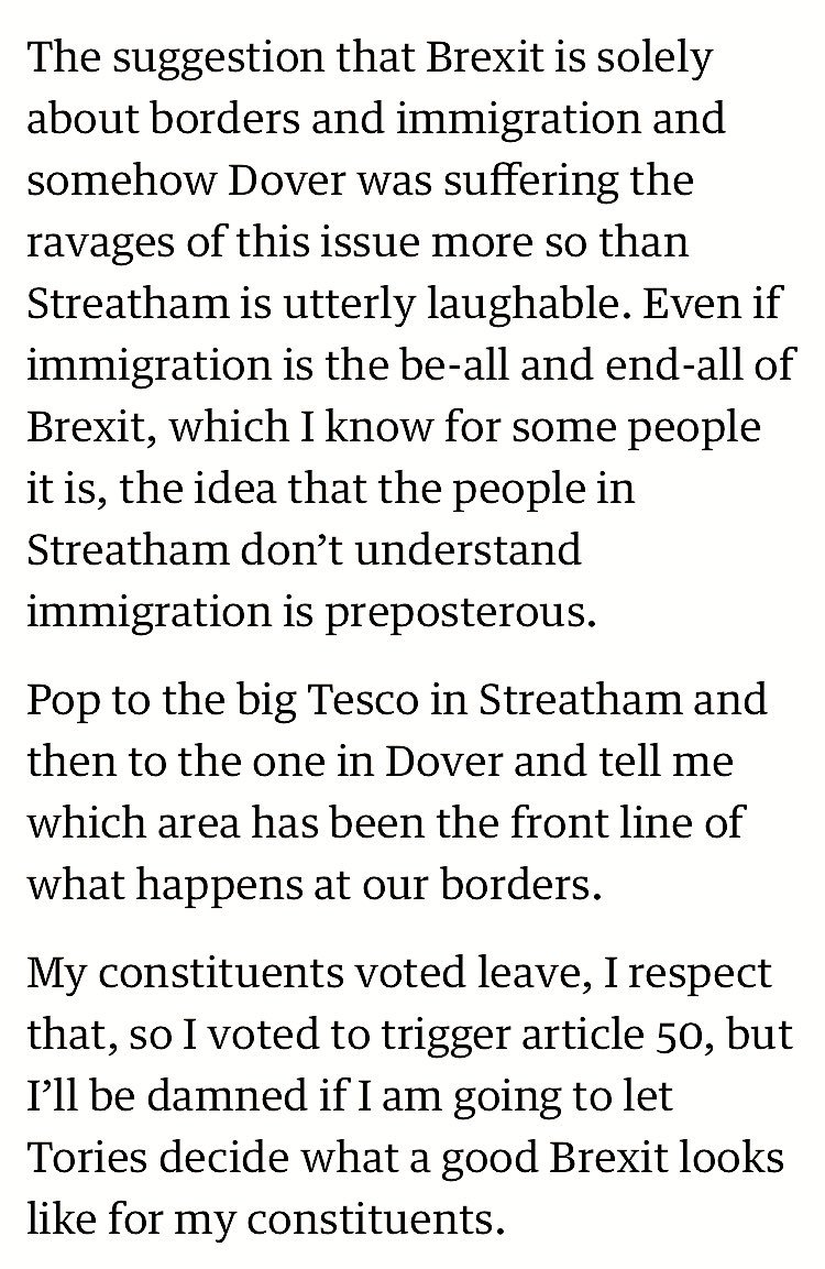 ChukaUmunna's tweet image. "Each and every one of us is at the front line of Brexit" - great piece by @jessphillips in today's Observer &amp;gt; theguardian.com/commentisfree/…