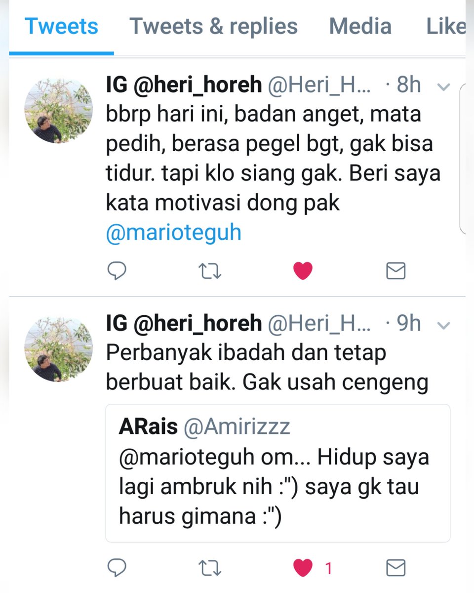 Mario Teguh On Twitter Pak Heri Ini Lucu Sekali Satu Jam Yang