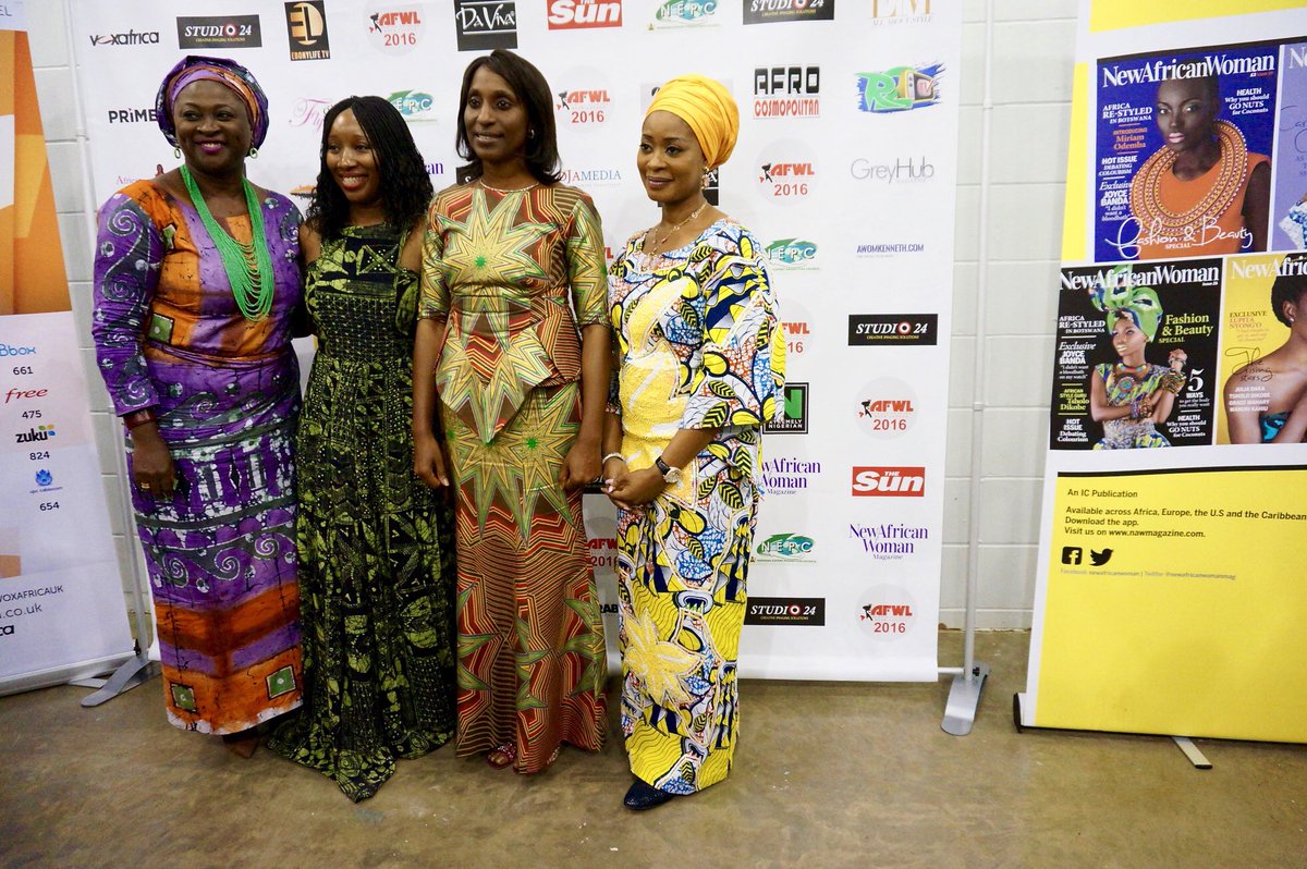 africafwl's tweet photo. H.E Mrs Osinbajo and H.E Mrs Funso Amosun with our founder at #AFWL2016 Lines fall in pleasant places  #AfricaOnTheMap #GearingUp #Awfl2017 https://t.co/7oaYd5YzWw
