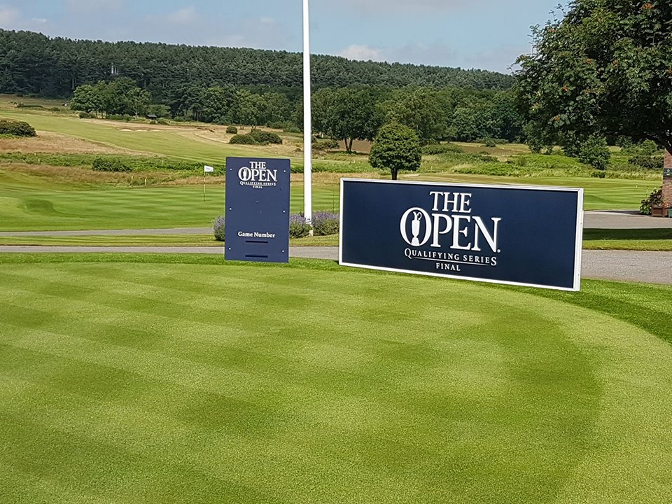 Hollinwell's tweet image. The #HollinwellGreenkeeper team have worked very hard these past few weeks. Well worth the effort! Ready for @TheOpen #FinalQualifying