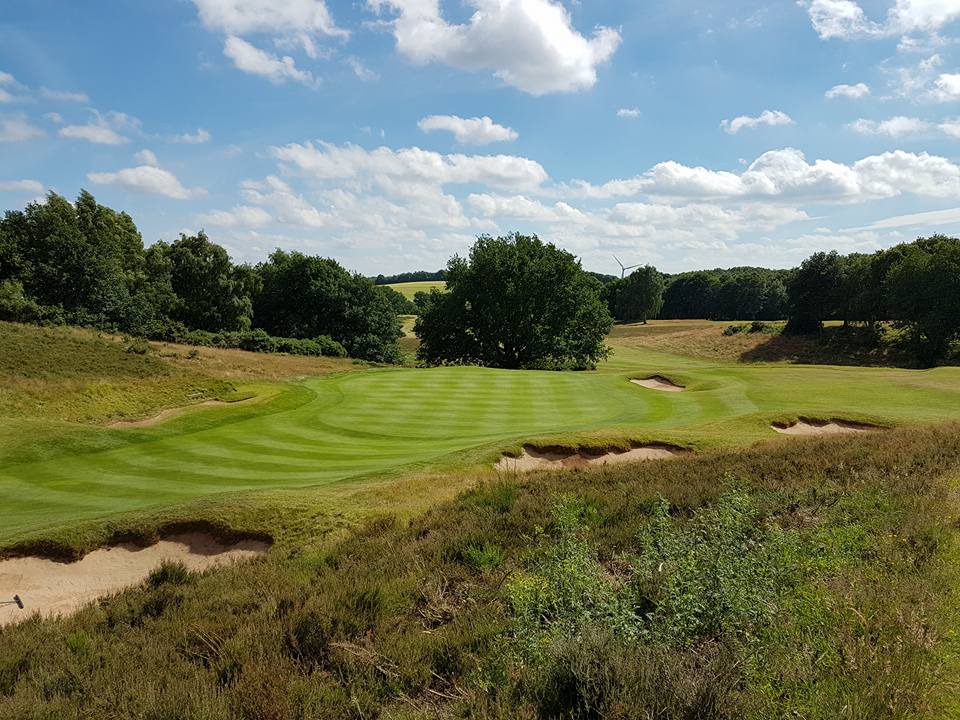 Hollinwell's tweet image. The #HollinwellGreenkeeper team have worked very hard these past few weeks. Well worth the effort! Ready for @TheOpen #FinalQualifying