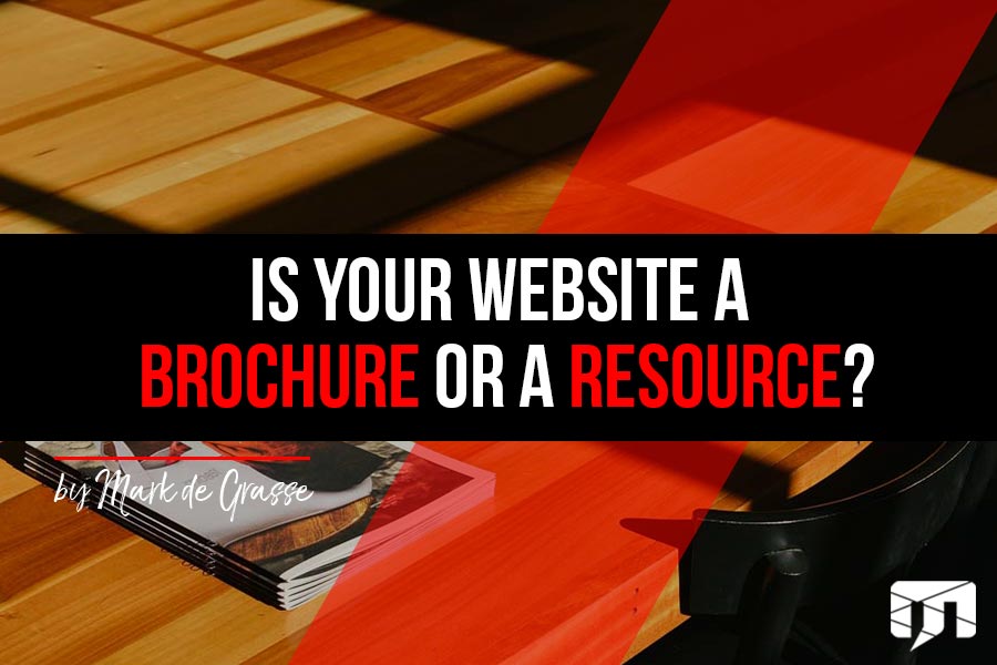 Is you website a brochure or a resource? Here's what I mean: ow.ly/Va6m30deYim.  #SmallBusiness #Business #Website #OnlineBusiness