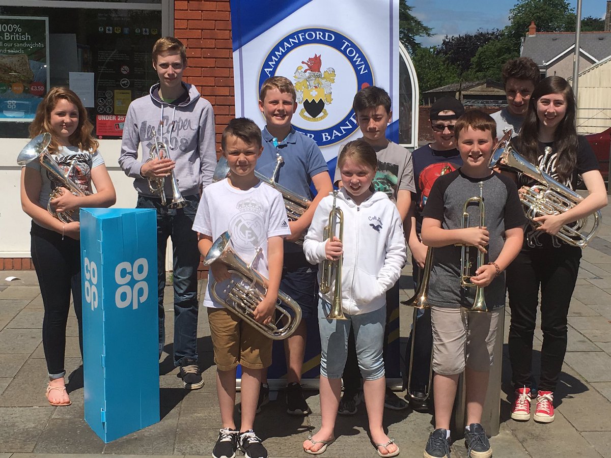 ammanfordjunior's tweet photo. Excellent day yesterday playing at Ammanford @coopuk and then the band BBQ. Both junior band and senior band coming together #bandfamily https://t.co/y633TlkmzL