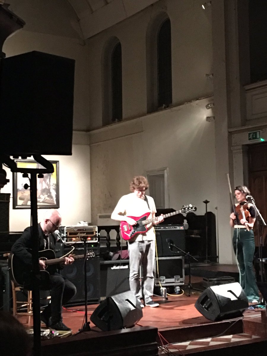 'Just a little bruise '.
Classic <a href="/meursaultmusic/">Meursault</a> show at St John, Bethnal Green. Religious fervour in the room
