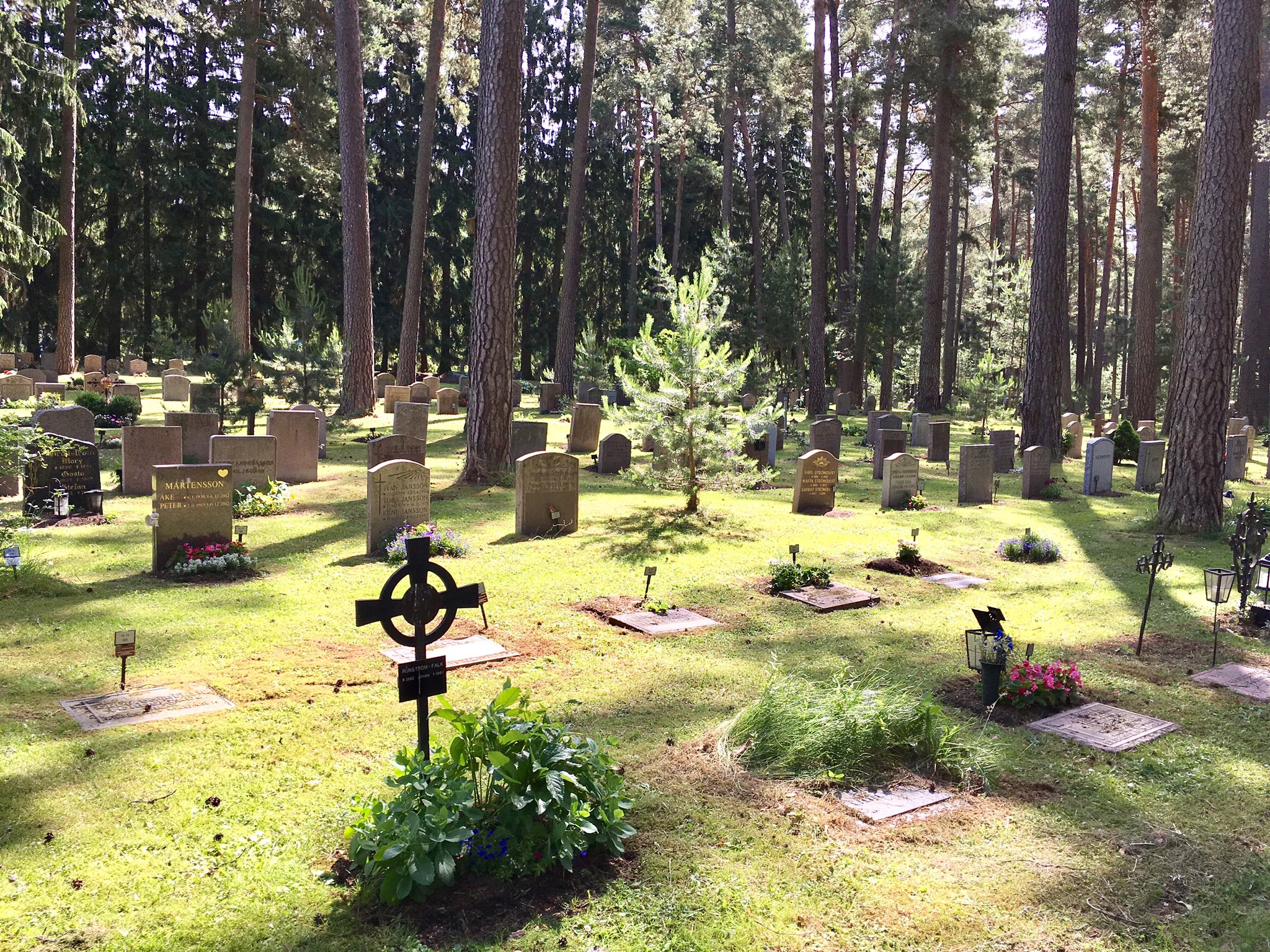 まーりゃ ストックホルム郊外にある世界遺産の森の墓 スコーグスシュルコゴーデン 人は死ぬと森に還るというスウェーデン人の死生観に触れる 火葬場やチャペルも有する今も現役のお墓 T Co Qxg4bnfcnt Twitter