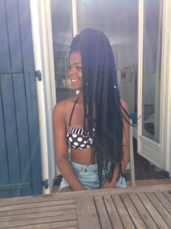Her braids are so cute ☺️😍