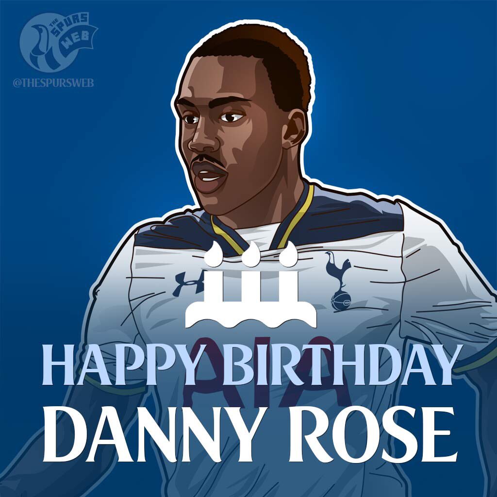 Happy 27th birthday to Tottenham Hotspur and England left-back Danny Rose! 