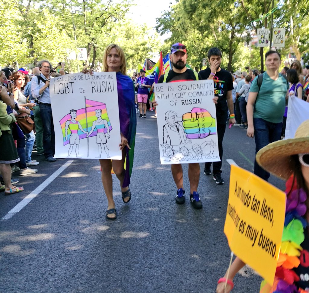 velveluaces's tweet photo. #WorldPrideMadrid2017
#MadridWorldPride
#Pride2017
#LoveIsLove
#HumanRights
#AmazingMadrid
THX
#AmorOrgulloDerechosHumanosPazColorRespeto
💜🕉 https://t.co/H0ovr52iOe