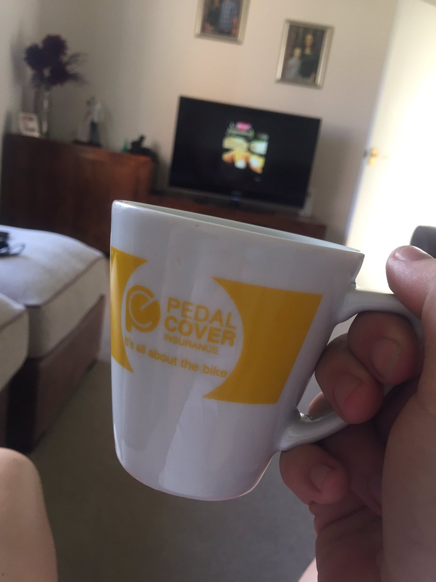 SamAdamson5's tweet image. Morning coffee in my @Pedalcover yellow jersey mug in support of @GeraintThomas86 taking yellow at yesterday's @LeTour TT 💪🚴#ProudToBeWelsh