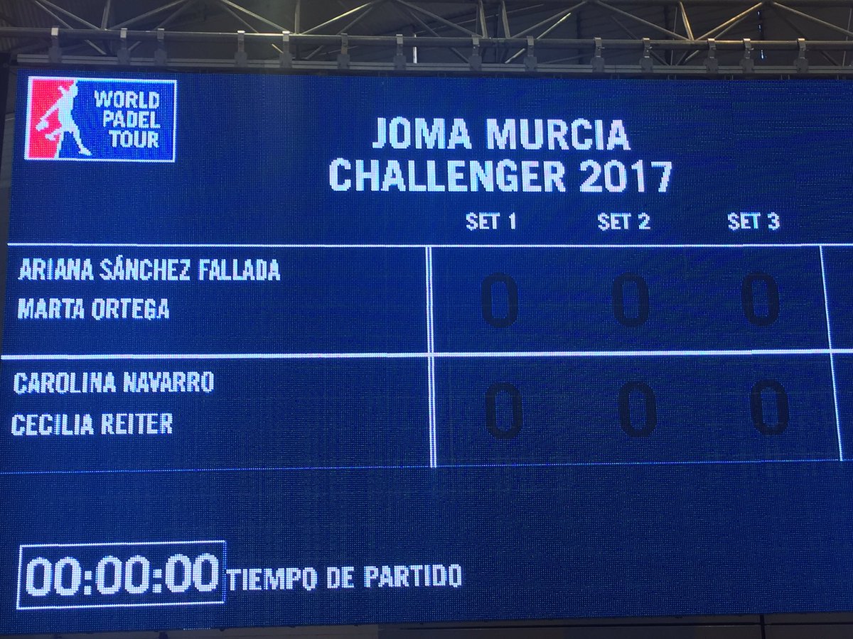 WPTOpen500's tweet photo. #FinalFem ¡Todo preparado para conocer a 'Las Reinas' del Joma Murcia Challenger! ¡Empieza el espectáculo!#WPTMurciaChallenger https://t.co/abQf8vrZr2