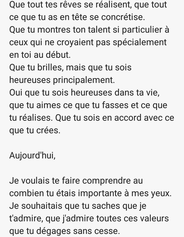 SindyFanClubOff's tweet photo. #RT : LETTRE OUVERTE À VOUS TOUS ET @SindyOfficiel ❤🎉🎵 (1/2)
#BonAnniversaireSindy https://t.co/O3SfiIWC2d