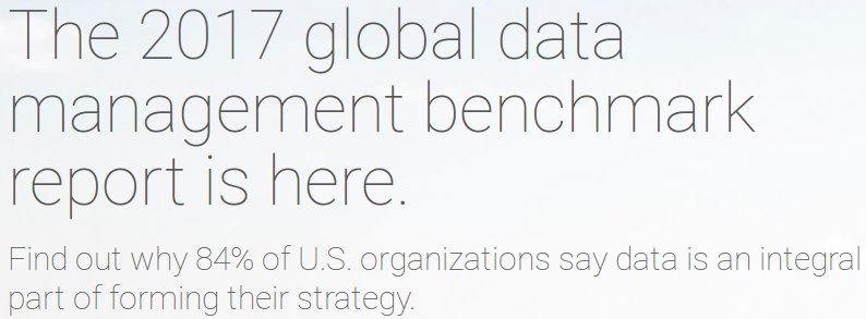 ShiftgigSteph's tweet photo. 2017 global #data management benchmark report! https://t.co/ehPG8Nd00Q https://t.co/nBFUa1U2H7