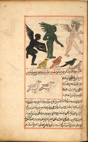 ali_92426's tweet photo. لوحات توضيحية تباري جمال النص ... من كتاب عجائب المخلوقات وغرائب الموجودات لزكريا بن محمد القزويني (1203-1283) تعود لنسختين او ثلاثة https://t.co/8VsrWmmaAF