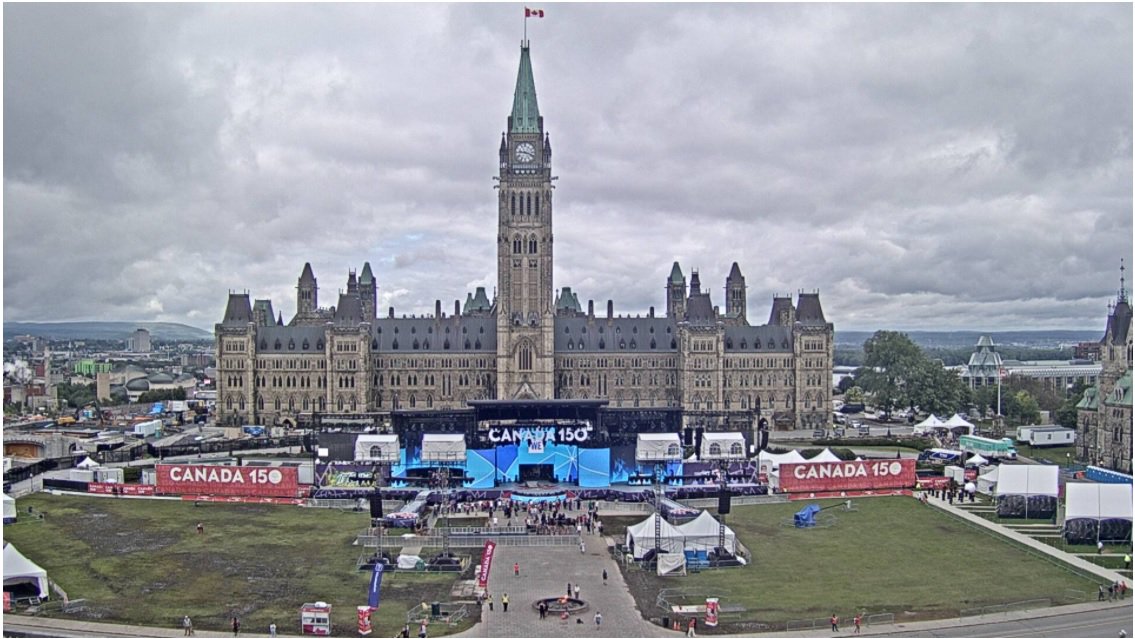 Prep work for @WEMovement on Parliament Hill well underway. we.ca/we-day-canada/ #ottnews https://t.co/E7coaHuFjZ