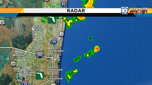 Some showers are about to move onshore for parts of Broward and Miami. Make sure to watch Meteorologist Julie Durda. https://t.co/fzf3P3QCOR