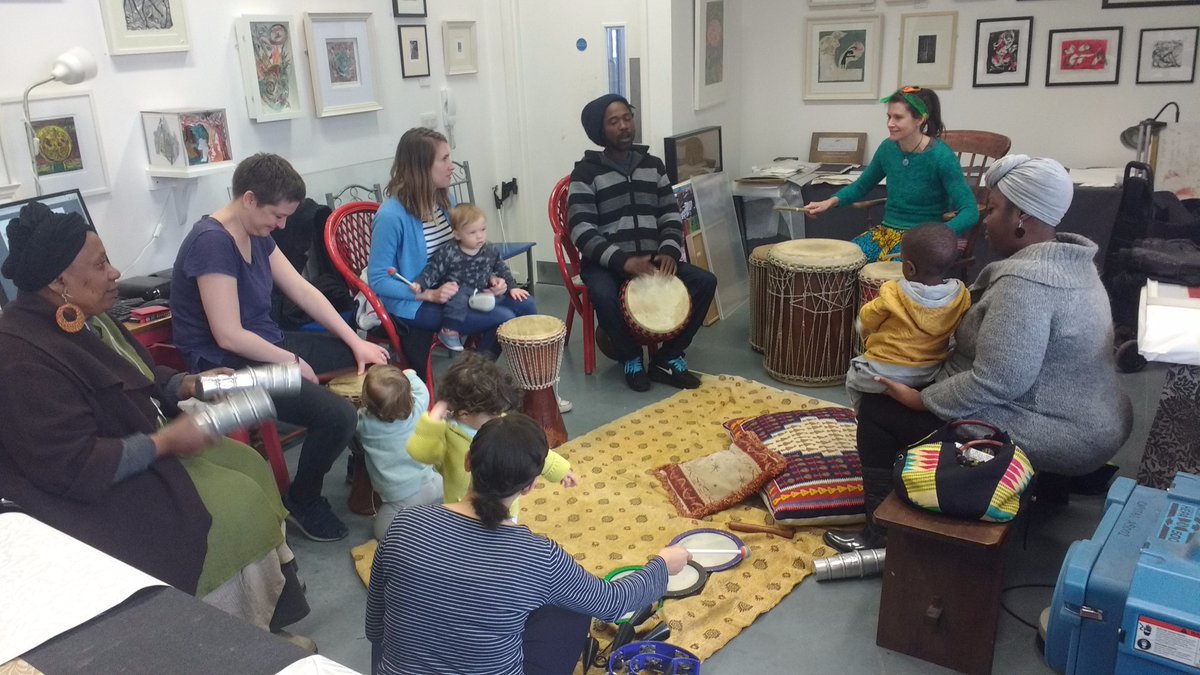 Art &amp; music drop in for under 5s on Monday 3, 10 &amp; 17 July 10am-10.45am ONLY £3.00 <a href="/Inky_Cuttlefish/">InkyCuttlefishStudio</a> <a href="/GnomeHouseCIC/">GnomeHouse</a> #Walthamstow #e17