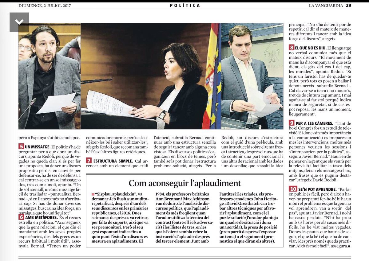 MasterEventsM's tweet image. Avui a @LaVanguardia 🔟conceptes clau per fer un bon #discurs #oratòria #temesquehemtreballat #masterprotocolblanquerna