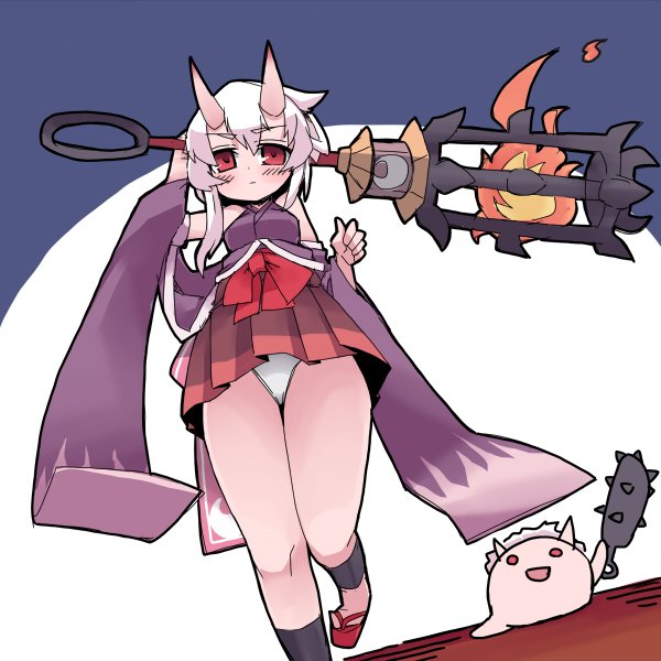 土下座したらパンツ見えた 