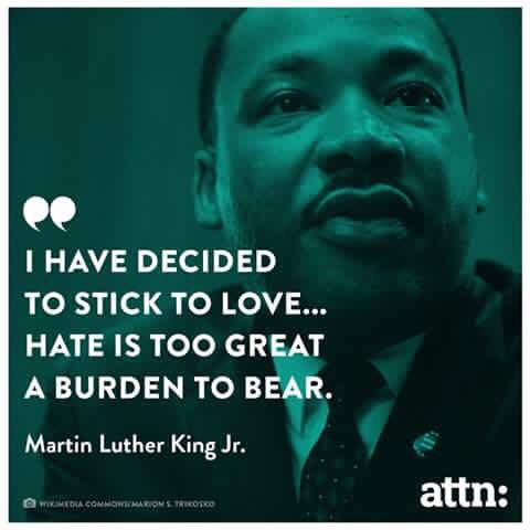 Haidar_Bagir's tweet photo. "Aku sdh putuskan utk hanya mencinta. Kebencian adlh beban yg trlalu berat utk ditanggung" Martin Luther King, Jr. (Knp bnyk yg tak sadar?😥) https://t.co/esmd8VnRSJ