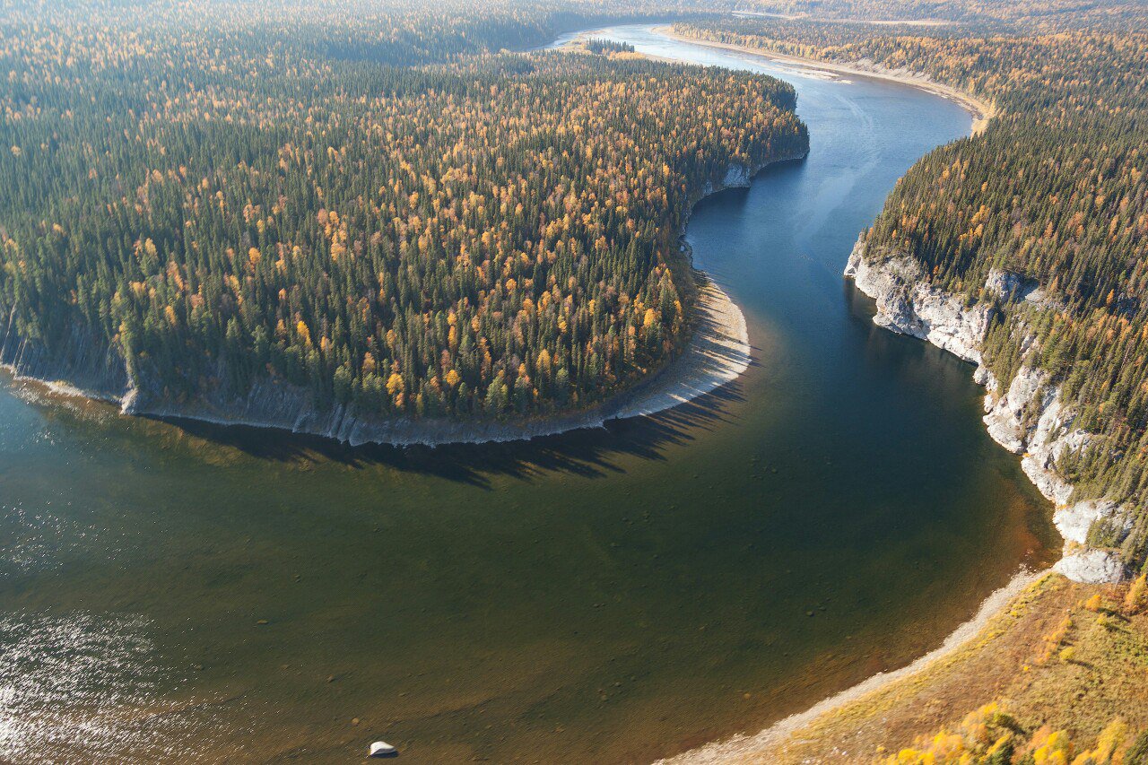 Река Щугор Урал