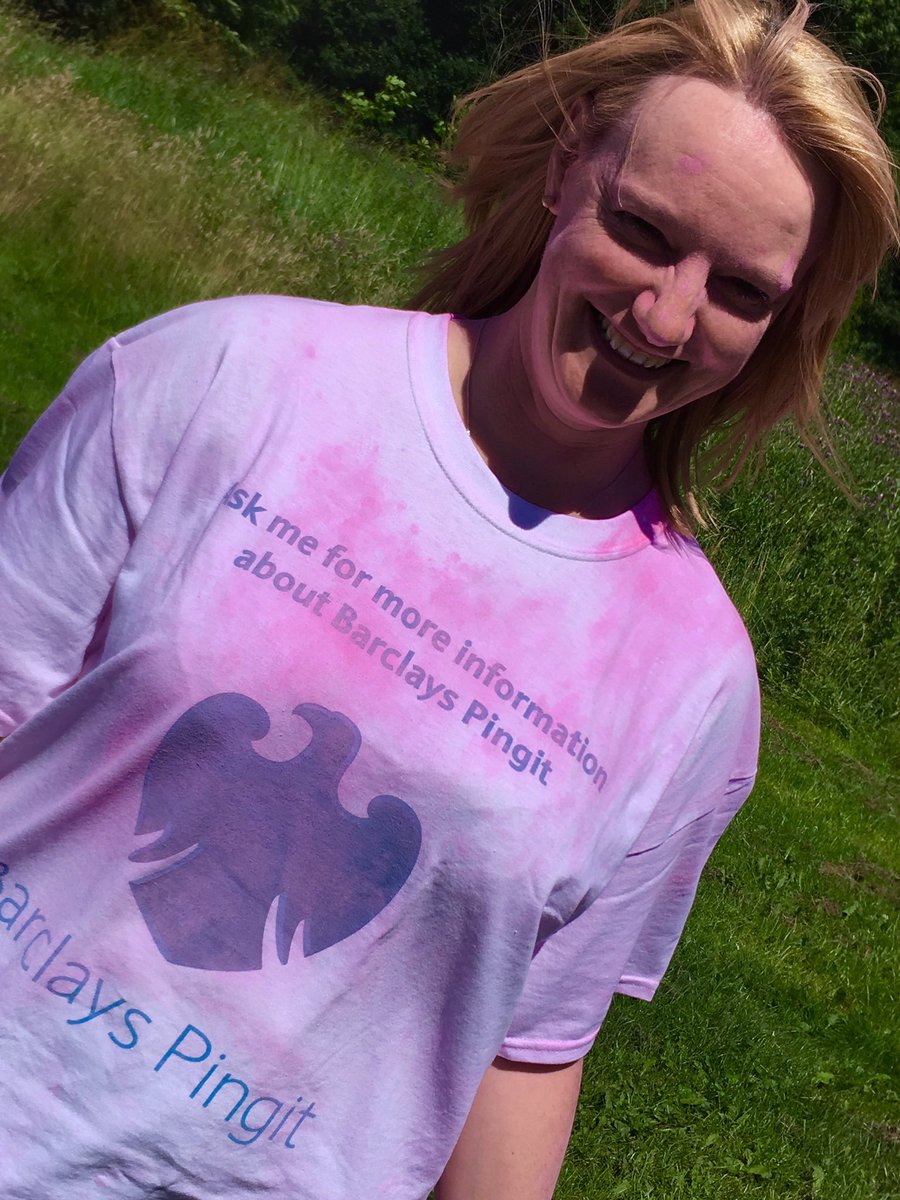 marka999's tweet photo. the pink team from @BarclaysUK at #RunTheSpectrum colour run in support of North East @Autism
@adamoz73
@Barclays https://t.co/xRxtihLBTR