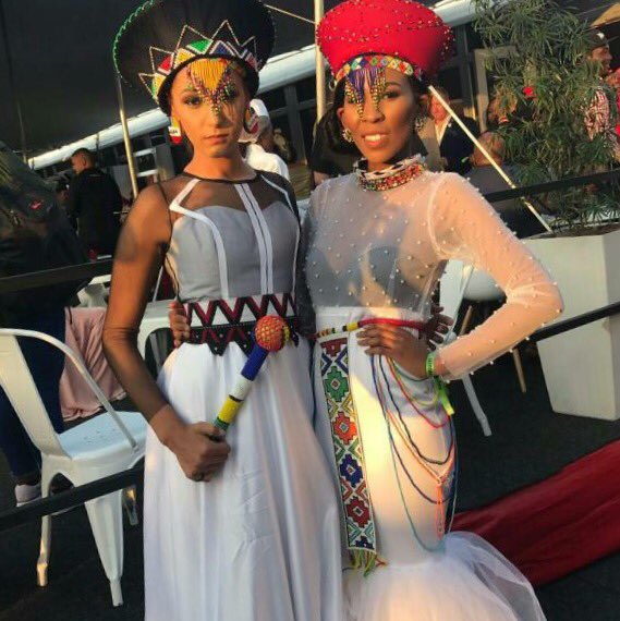 Zukikwata's tweet photo. Some of the @its_TFA Girls walked in the @DStv Marquee yesterday in @FabroSanz #2017VDJ ✨🔥 https://t.co/21iU4VtE4O