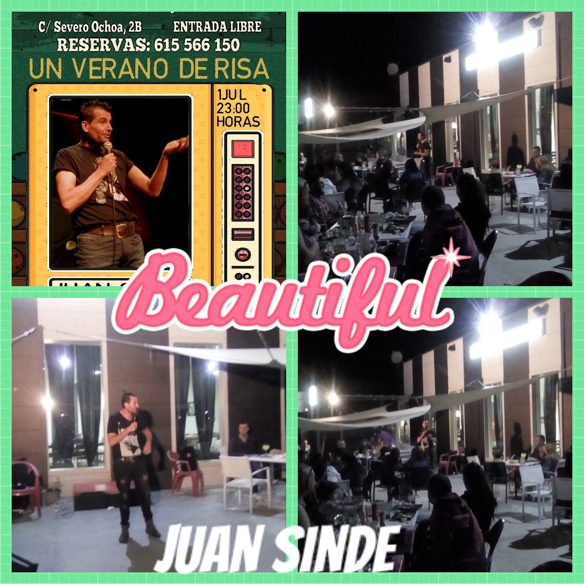ivanseitaridis's tweet photo. Buena noche de #comedia en el Centro Social Polivalente  (Viso de San Juan) con el gran Juan Sinde
#LARISAVAPORBARRIOS 
#LARISAVAPORLAMANCHA https://t.co/o8RIh7C8IT