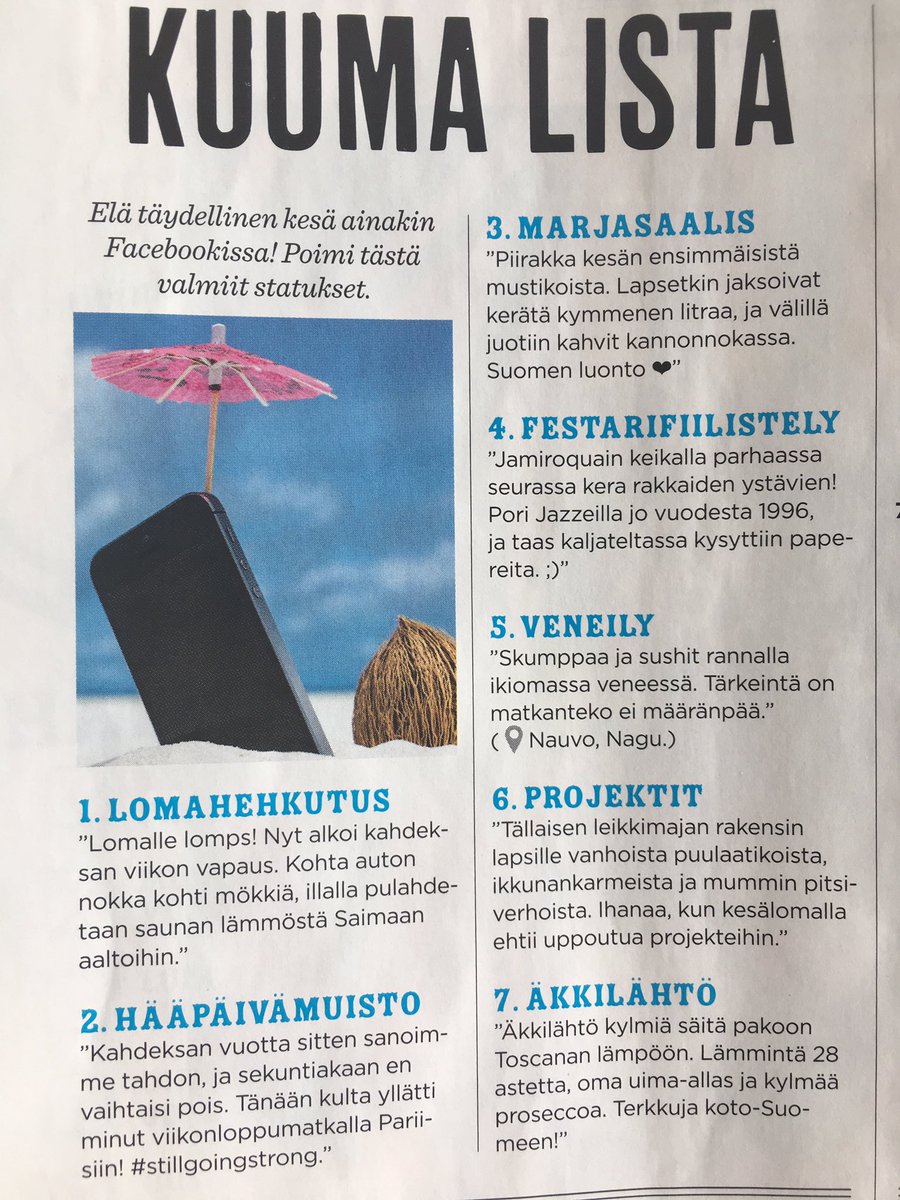 Tavoitetta kesälle 👍🏼 (heti alkaa pahalla: en taivu 'lomalle lompsiin' 😬)