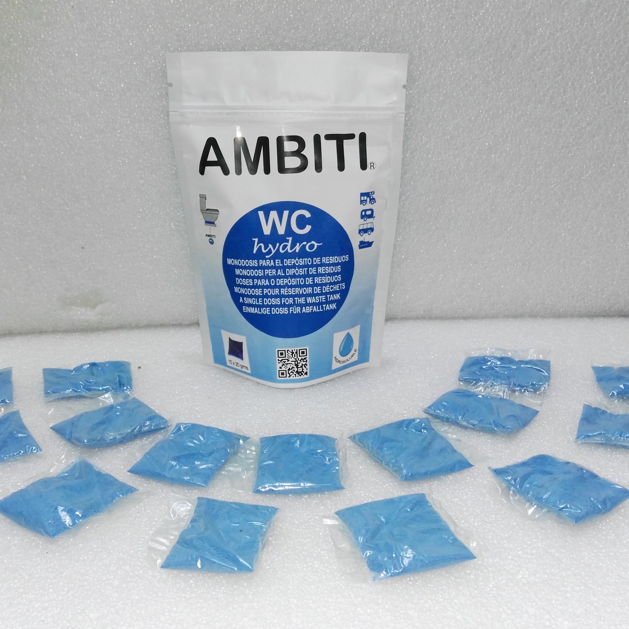 www ambiti.es on X: AMBITI, monodosis hidrosolubles para el Wc químico,  una dosis por cada recarga.  / X