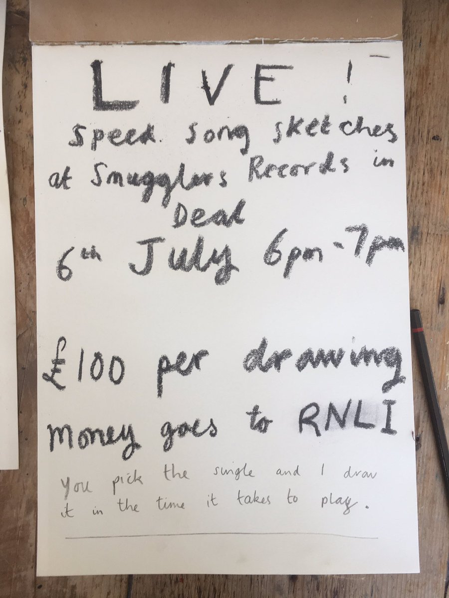 JamesMoir10's tweet photo. Live speed song sketches @SmugglersShop @DWWGALLERY https://t.co/9mTNNdXAw1 https://t.co/daSUNlsj9I