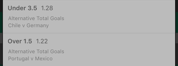 ProfitsAreGo's tweet photo. #BANKERDOUBLE✅
Odds 1.57
SMALL/MEDIUM STAKE https://t.co/3oRq6vHV0X