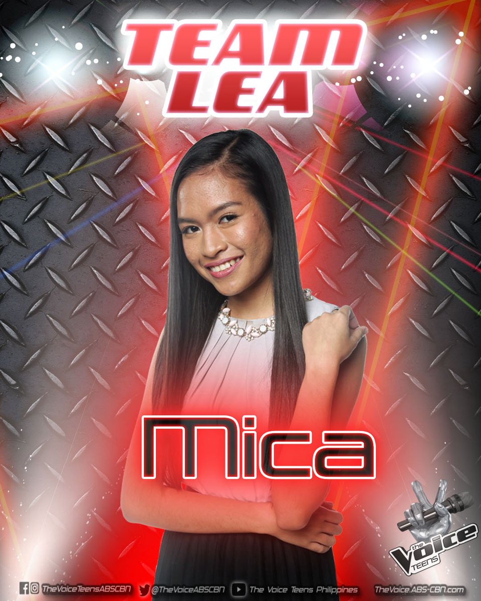 _TheVoiceKidsPH's tweet photo. Congratulations Mica! You through to the next round of the competition! 

#TVTFamiLeaKOs
https://t.co/i51cTbK00t https://t.co/65Awicmo40