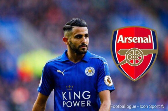 Footballogue's tweet image. [#Transfert] BREAKING ❗️

Riyad Mahrez va signer à Arsenal. Annonce officielle cette semaine.

(@ODonnellDale)