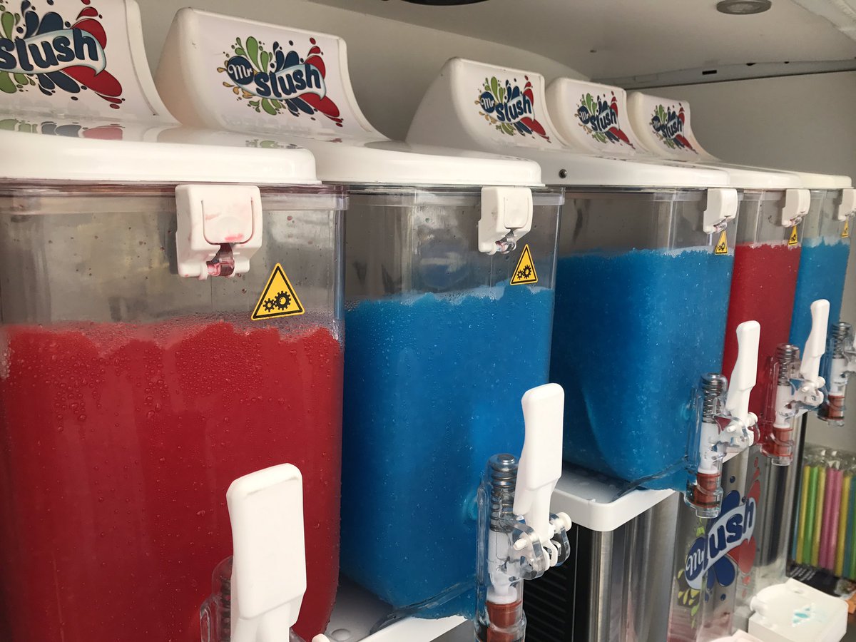 Mr Slush going down a storm at <a href="/halifaxfoodfest/">Halifax Food&Drink</a> #slushies