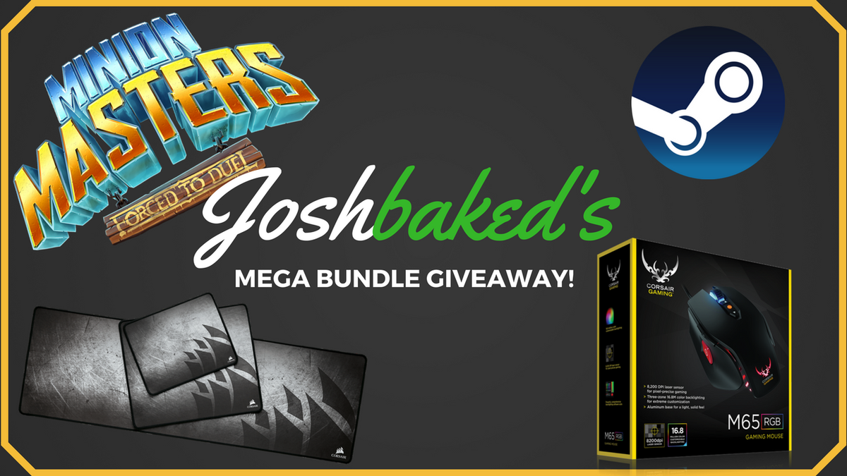 Joshbaked_'s tweet image. [GIVEAWAY] @CORSAIR M65 Mouse &amp;amp; MM300 mouse mat + @BetaDwarf Minion Masters Mega bundle!  #RGBGiveaway

gleam.io/80HX0/corsair-…