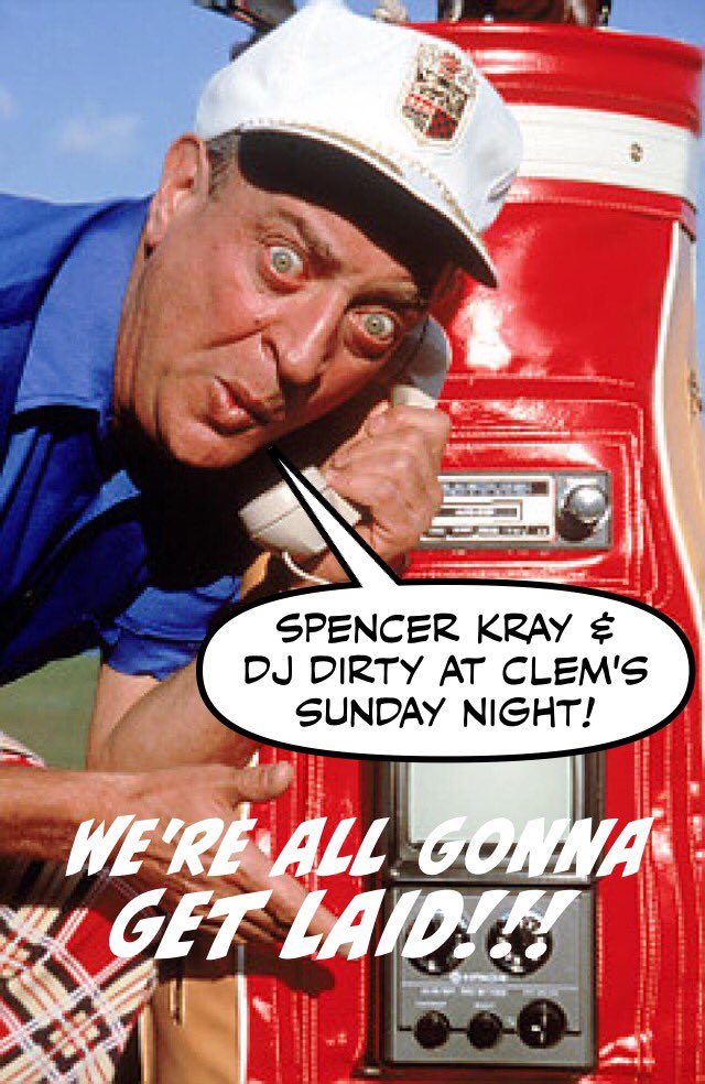 SpencerKray's tweet image. Tonight at Clems Booz and Music! #djdirty #rocknroll #adultbeverages #clemsbar
